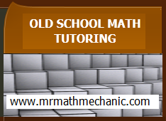 old school math tutoring emblem