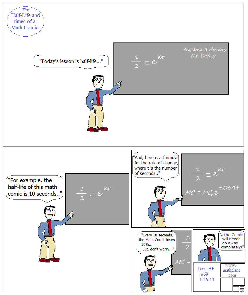 webcomic 69 half-life and times of a math comic
